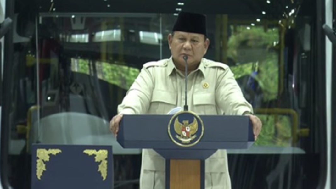 Prabowo Pidato